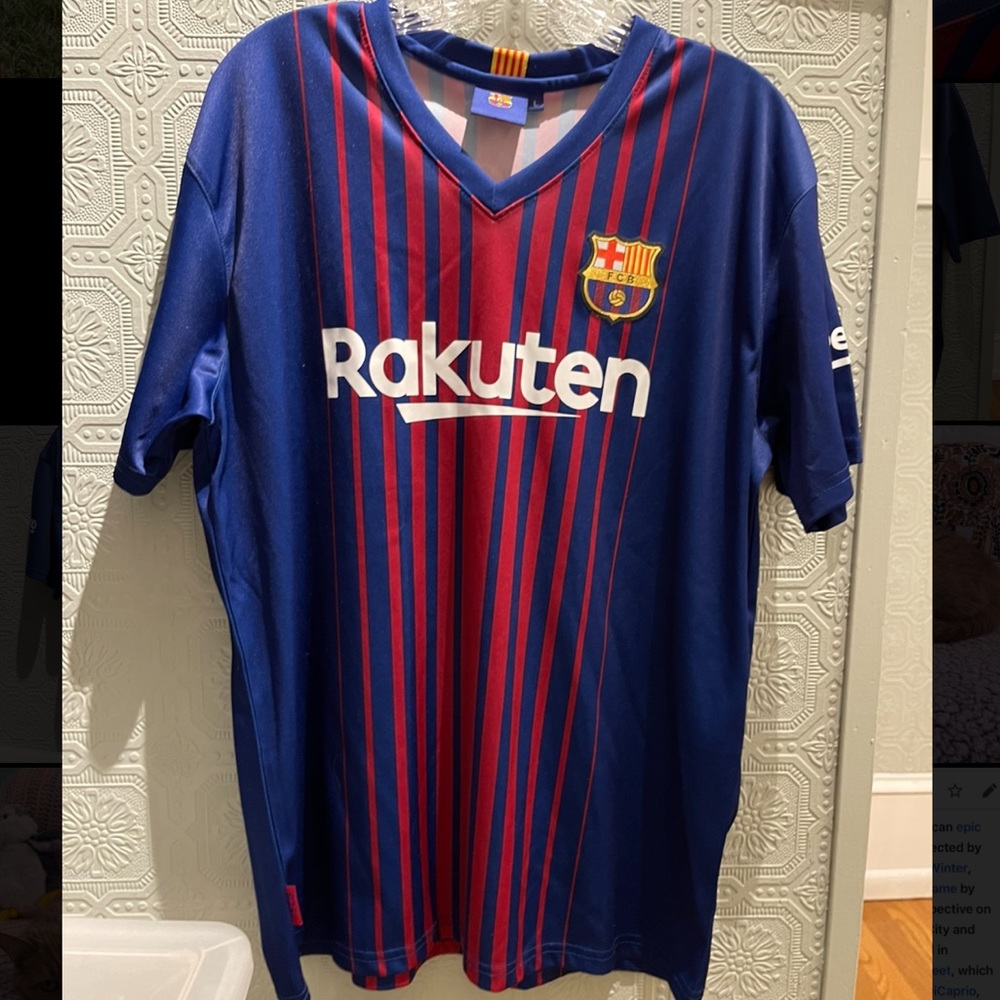 Never worn FCB Rakuten Messi Jersey - Picture 2 of 5